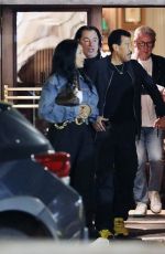 LISA PARIGI Leaves a Dinner with Friends in Los Angeles 04/29/2024