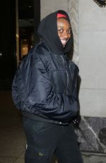 LITTLE SIMZ Leaves Fitting for Met Gala in New York 05/05/2024