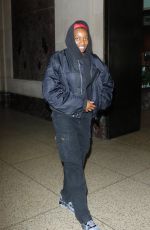 LITTLE SIMZ Leaves Fitting for Met Gala in New York 05/05/2024