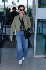 LUCY HALE Leaves 77th Annual Cannes Film Festival at Nice Airport 05/23/2024