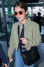 LUCY HALE Leaves 77th Annual Cannes Film Festival at Nice Airport 05/23/2024