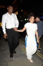MABEL Arrives at Vogue x Netflix Bafta TV Awards Celebrtion in London 05/09/2024