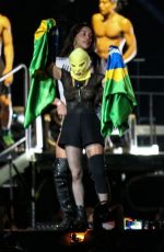 MADONNA Does a Sound Check Rehearsal Ahead of Her Show in Rio de Janeiro 05/02/2024