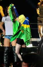 MADONNA Does a Sound Check Rehearsal Ahead of Her Show in Rio de Janeiro 05/02/2024