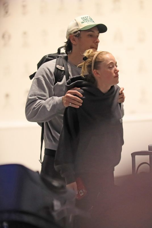MAIKA MONROE at LAX Airport in Los Angeles 05/28/2024