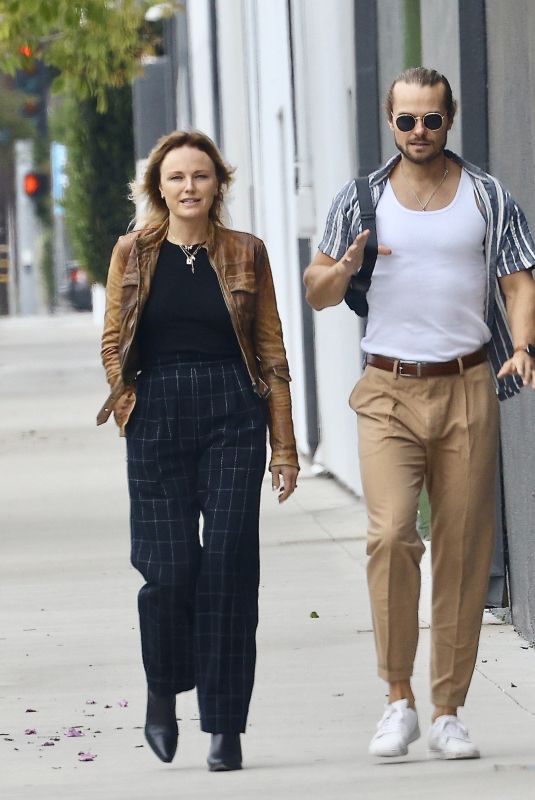 MALIN AKERMAN Out with Her Brother in Los Angeles 05/16/2024