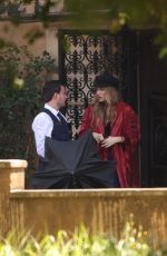 MARGOT ROBBIE on the Set of A Big Bold Beautiful Journey in Los Angeles 05/01/2024