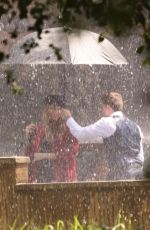 MARGOT ROBBIE on the Set of A Big Bold Beautiful Journey in Los Angeles 05/01/2024