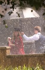 MARGOT ROBBIE on the Set of A Big Bold Beautiful Journey in Los Angeles 05/01/2024
