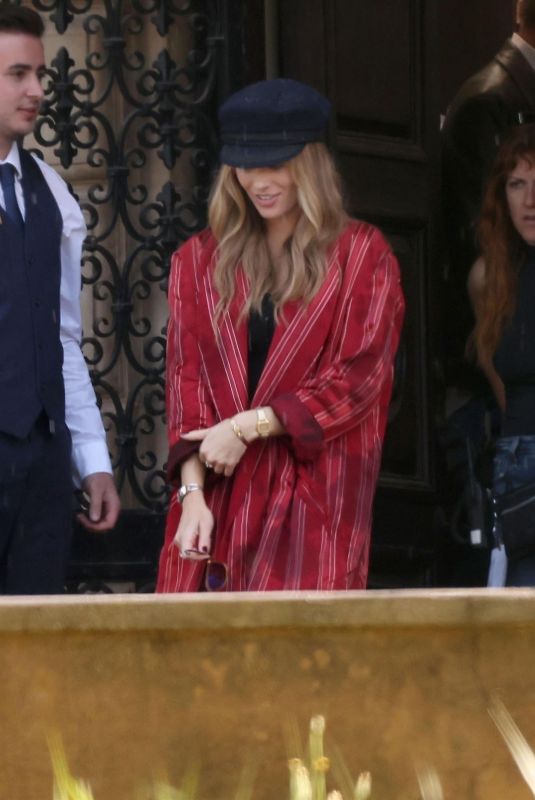 MARGOT ROBBIE on the Set of A Big Bold Beautiful Journey in Los Angeles 05/01/2024
