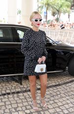 MARIA BAKALOVA Arrives at Hotel Martinez at 77th Cannes Film Festival 05/19/2024