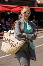 MARIA BAKALOVA Arrives at Hotel Martinez in Cannes 05/22/2024
