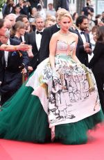 MARIA BAKALOVA at The Apprentice Premiere at 77th Cannes Film Festival 05/20/2024