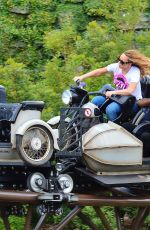 MARIAH CAREY Out at Universal Studios Islands of Adventure in Orlando 05/01/2024