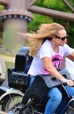 MARIAH CAREY Out at Universal Studios Islands of Adventure in Orlando 05/01/2024
