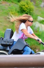 MARIAH CAREY Out at Universal Studios Islands of Adventure in Orlando 05/01/2024