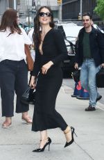 MARISA ABELA Arrives at Late Show with Stephen Colbert in New York 05/09/2024