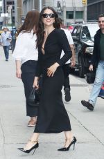 MARISA ABELA Arrives at Late Show with Stephen Colbert in New York 05/09/2024
