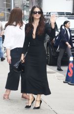MARISA ABELA Arrives at Late Show with Stephen Colbert in New York 05/09/2024