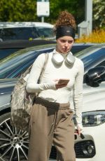MAURA HIGGINS Leaves a Gym in Essex 04/29/2024