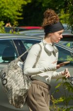 MAURA HIGGINS Leaves a Gym in Essex 04/29/2024