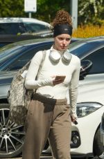 MAURA HIGGINS Leaves a Gym in Essex 04/29/2024