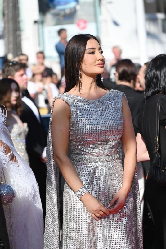 MAYSSA MAGHREBI at The Count of Monte Cristo Premiere at 77th Cannes Film Festival 05/22/2024