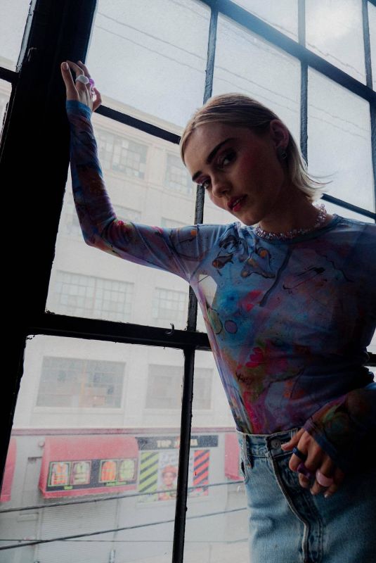 MEG DONNELLY at a Photoshoot, May 2024