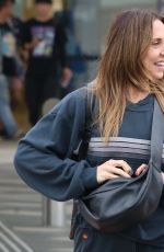 MELANIE CHISHOLM Arrives at Perth Airport 05/12/2024