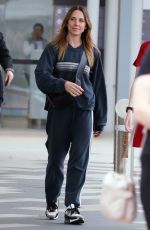 MELANIE CHISHOLM Arrives at Perth Airport 05/12/2024