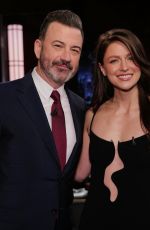 MELISSA BENOIST at Jimmy Kimmel Live in Hollywood 04/30/2024