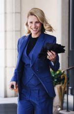 MICHELLE HUNZIKER Out for Lunch at Hotel Palazzo Parigi in Milan 05/03/2024
