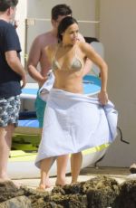 MICHELLE RODRIGUEZ in Bikini at Hotel Du Cap Eden Roc 05/19/2024