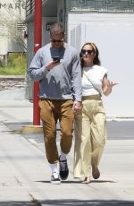 MINKA KELLY and Dan Reynolds on s Coffee Walk in Los Angeles 05/07/2024