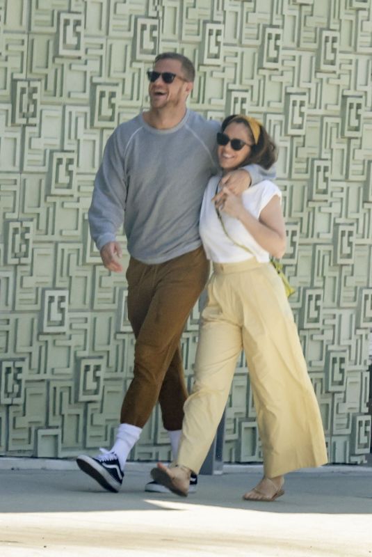 MINKA KELLY and Dan Reynolds on s Coffee Walk in Los Angeles 05/07/2024