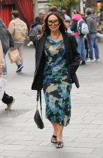 MYLEENE KLASS Arrives at Smooth Radio in London 05/04/2024