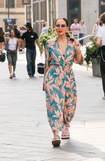 MYLEENE KLASS Arrives at Smooth Radio in London 05/11/2024