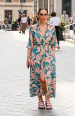 MYLEENE KLASS Arrives at Smooth Radio in London 05/11/2024