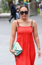 MYLEENE KLASS Arrives at Smooth Radio in London 05/25/2024