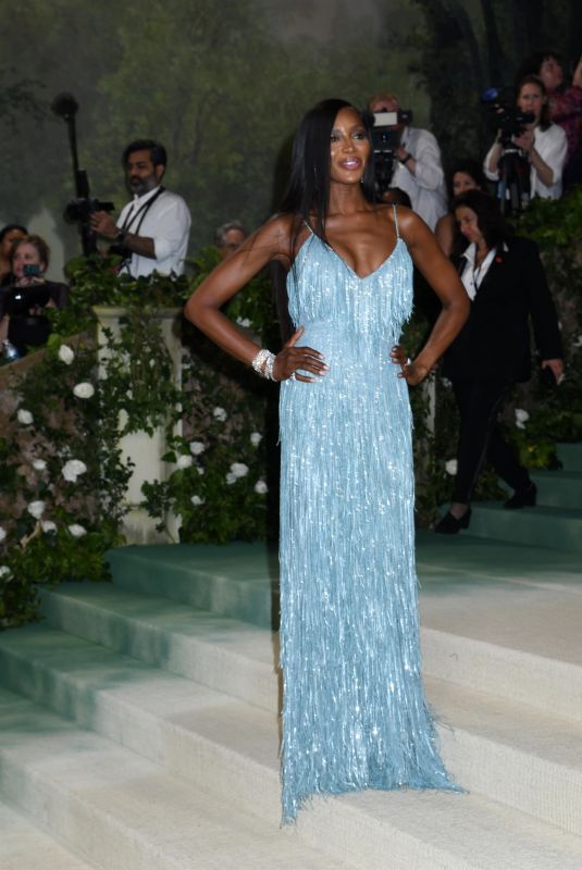 NAOMI CAMPBELL at Met Gala Celebrating Sleeping Beauties: Reawakening Fashion in New York 05/06/2024