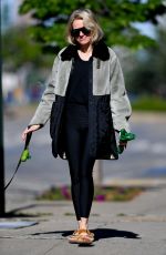 NAOMI WATTS Out for a Dog Walk in New York 05/11/2024