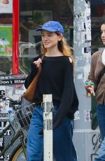 NATALIA DYER and FRANCESCA REALE Out in New York 05/23/2024
