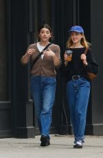 NATALIA DYER and FRANCESCA REALE Out in New York 05/23/2024