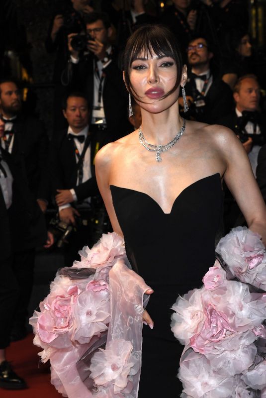 NESRIN SANAD at Parthenope Premiere at 77th Cannes Film Festival 05/21/2024