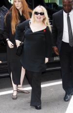 NICOLA COUGHLAN Arrives at Good Morning America in New York 05/13/2024