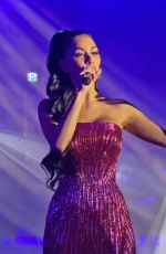 NICOLE SCHERZINGER Performs at Taiss Gala Dinner at Atlantis The Royal Hotel in Dubai 05/01/2024