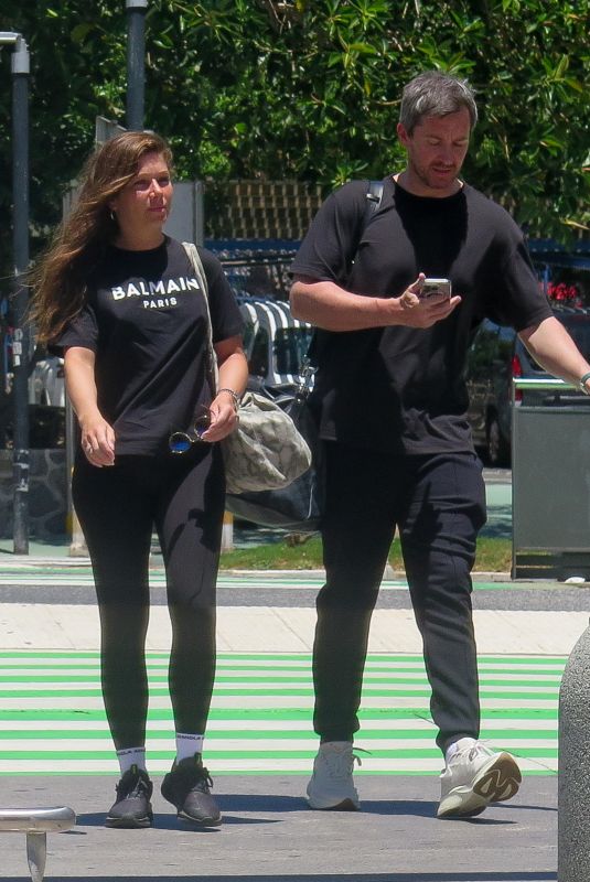 NIKKI SANDERSON Arrives at Tenerife South Airport 05/07/2024