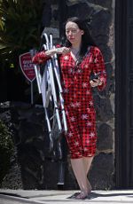 NOAH CYRUS Arrives at Her Home in Los Angeles 04/29/2024