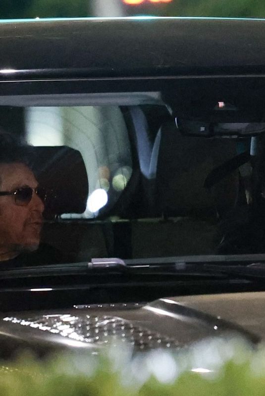 NOOR ALFALLAH and Al Pacino Leaves Chateau Marmont in West Hollywood 05/12/2024