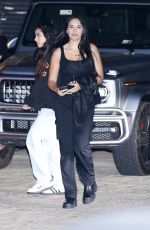 NOOR ALFALLAH Leaves Dinner with Friends at Nobu in Malibu 05/26/2024